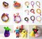 6000-Pack Rubber Loom Bands Making Kit,50PCS S-Clips10-Hooks,Colorful Rubber Bands Refill Kits for Weaving DIY Crafting Gift